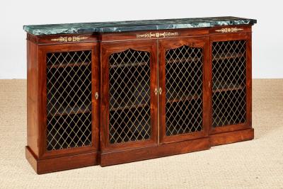 Regency Marble Top Credenza c 1825