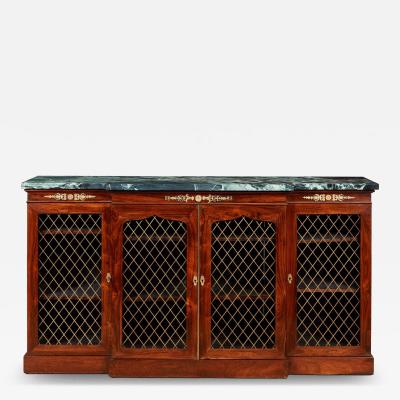 Regency Marble Top Credenza c 1825
