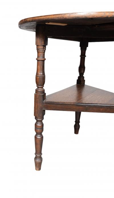 Regency Oak Cricket Table