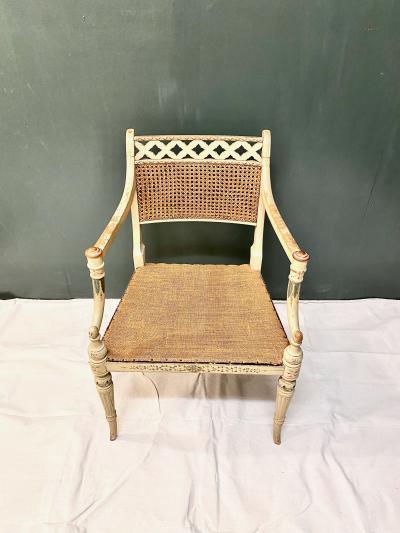 Regency Open Arm Chair