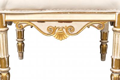 Regency Painted And Giltwood Bench