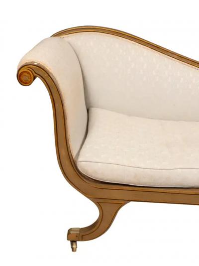 Regency Painted Recamier