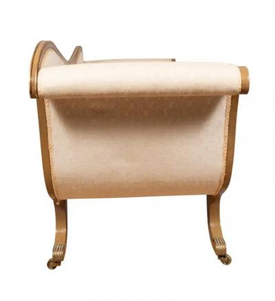 Regency Painted Recamier