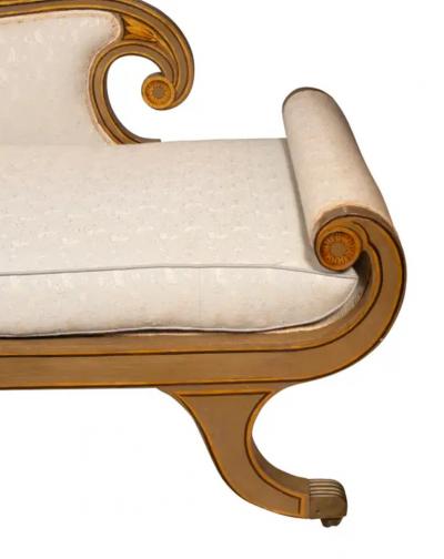 Regency Painted Recamier
