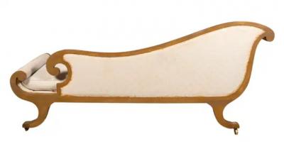 Regency Painted Recamier