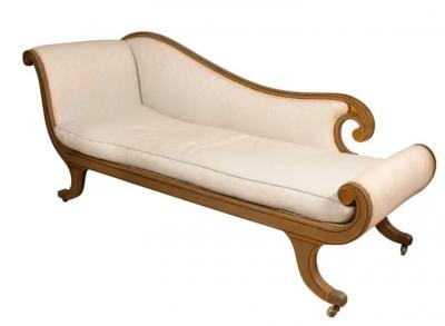 Regency Painted Recamier