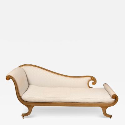 Regency Painted Recamier