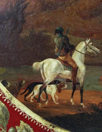 Regency Painted Tole Tray