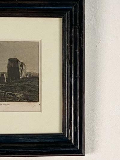 Regency Period Etching The Temple of Apollinopolis Magna at Edfu 