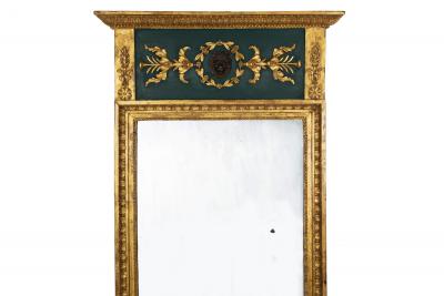 Regency Period Gilded Pier Mirror with Lion s Mask early 19th century