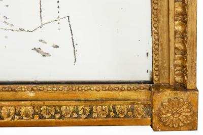 Regency Period Gilded Pier Mirror with Lion s Mask early 19th century
