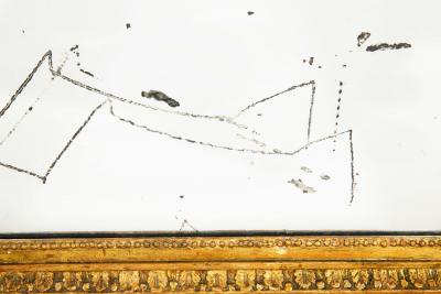 Regency Period Gilded Pier Mirror with Lion s Mask early 19th century