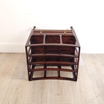 Regency Period Mahogany Canterbury Circa 1820