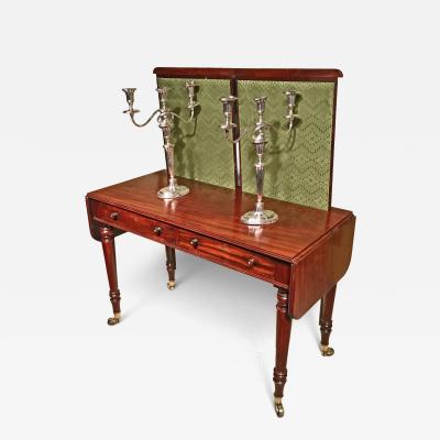 Regency Period Mahogany Lady s Screen Writing Sofa Table