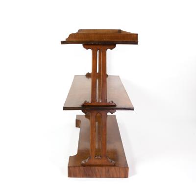 Regency Period Mahogany Triple Tier Etagere English Circa 1815