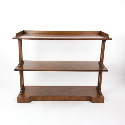 Regency Period Mahogany Triple Tier Etagere English Circa 1815