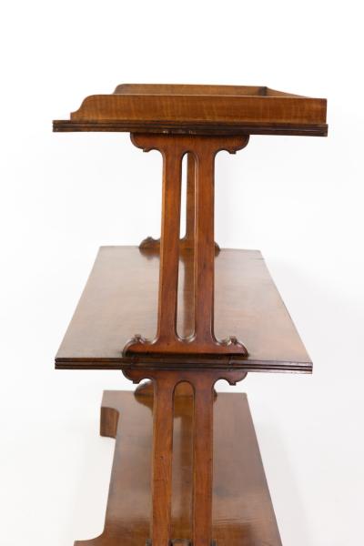 Regency Period Mahogany Triple Tier Etagere English Circa 1815