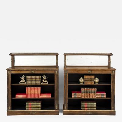 Regency Period Rosewood Bookcases