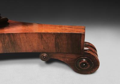 Regency Period Rosewood Circular Dining Table