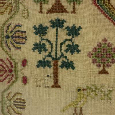 Regency Period Sampler 1824 by Eliza Brewster