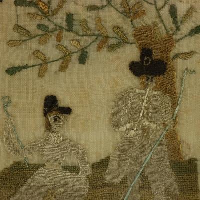 Regency Period Sampler 1825 by Emily White