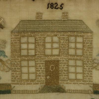 Regency Period Sampler 1825 by Emily White