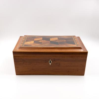 Regency Plumwood Specimen Wood Box