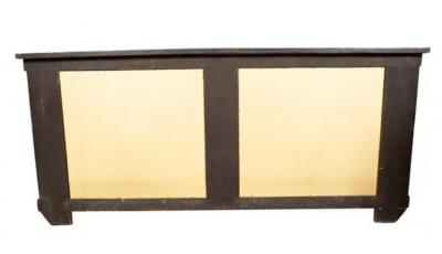 Regency Rosewood And Brass Inlaid Console Table