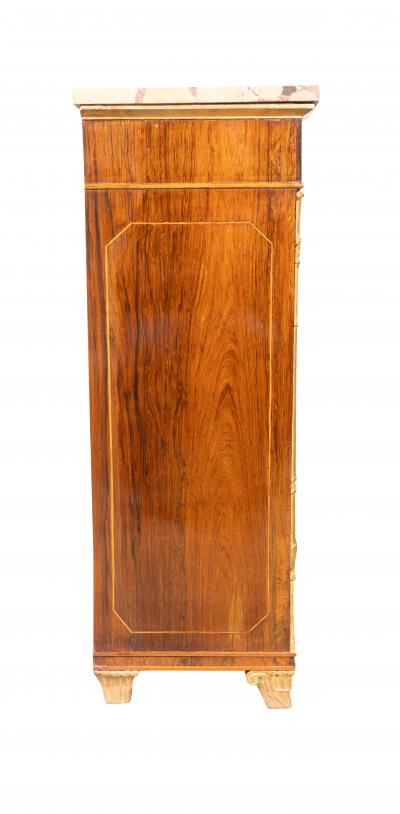 Regency Rosewood And Bronze Mounted Credenza