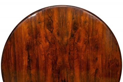 Regency Rosewood Antique Circular Center Table English circa 1825