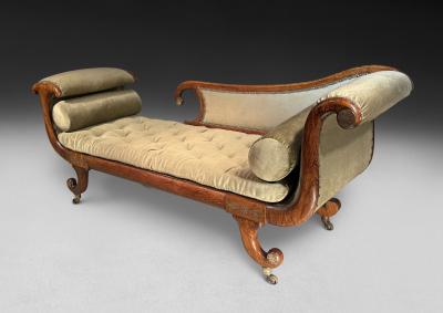 Regency Rosewood Brass Inlaid Simulated Rosewood