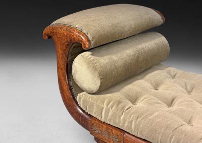 Regency Rosewood Brass Inlaid Simulated Rosewood