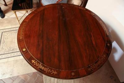 Regency Rosewood Center Table