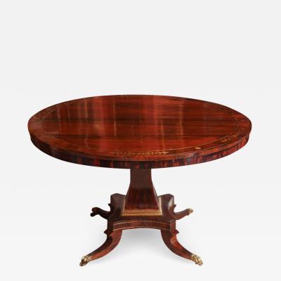 Regency Rosewood Center Table