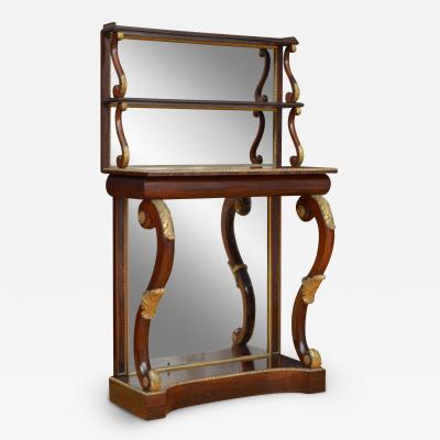Regency Rosewood Console Table