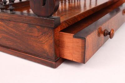 Regency Rosewood Desk Caddy c 1810