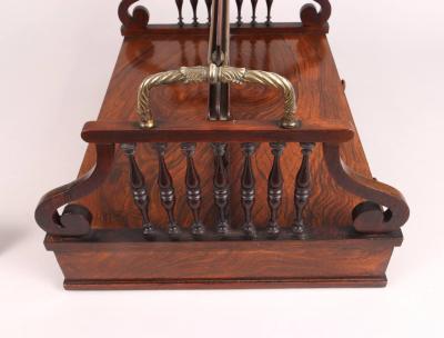 Regency Rosewood Desk Caddy c 1810