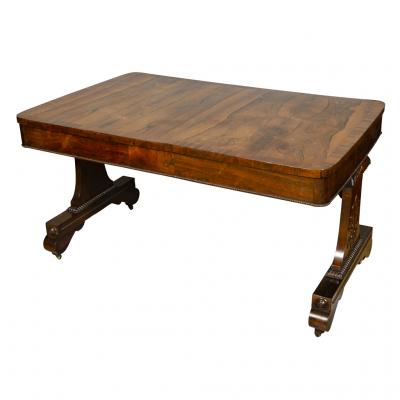 Regency Rosewood Library Table