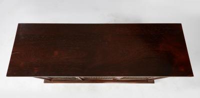 Regency Rosewood Low Bookcase