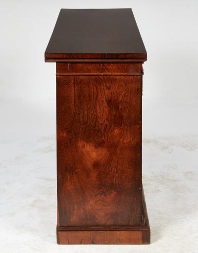 Regency Rosewood Low Bookcase