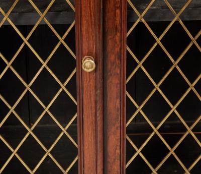 Regency Rosewood Low Bookcase