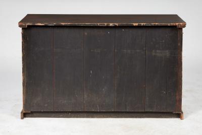 Regency Rosewood Low Bookcase