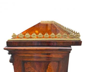 Regency Rosewood Open Bookcase