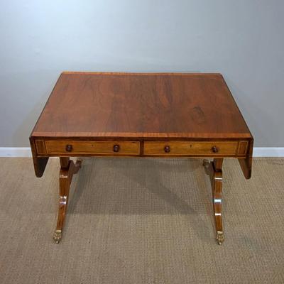 Regency Rosewood Sofa Table