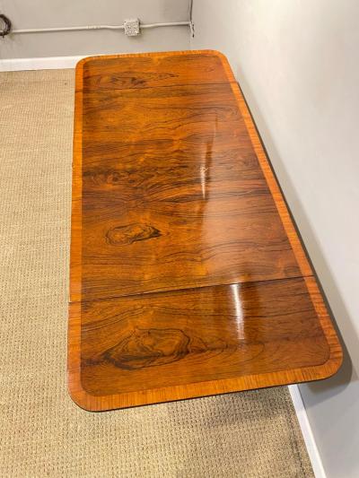 Regency Rosewood Sofa Table