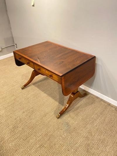 Regency Rosewood Sofa Table
