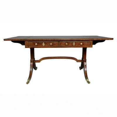 Regency Rosewood Sofa Table