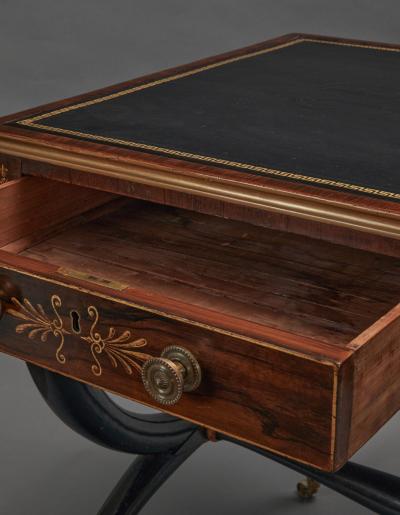 Regency Rosewood Writing Table