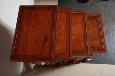 Regency Satinwood Nesting Tables