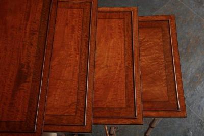 Regency Satinwood Nesting Tables